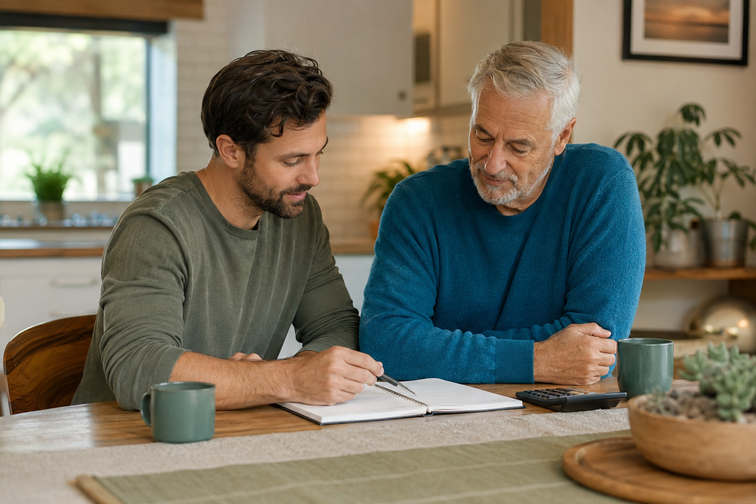 How much rent should an adult child pay? A parent and adult son review a fair household contribution.